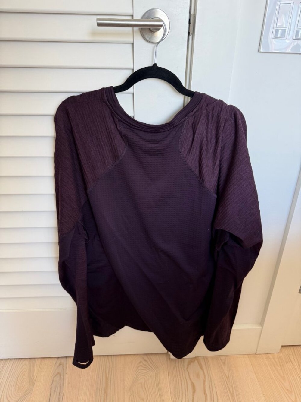 Nike x SoulCycle Dri-Fit Long Sleeve Purple Men's L